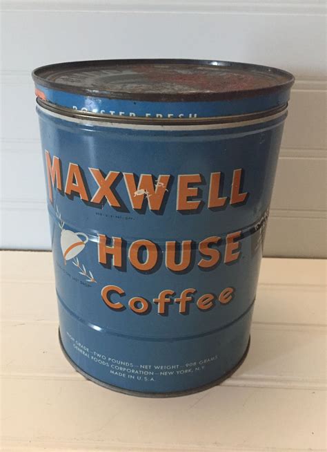 maxwell house metal coffee can|maxwell house coffee stockists.